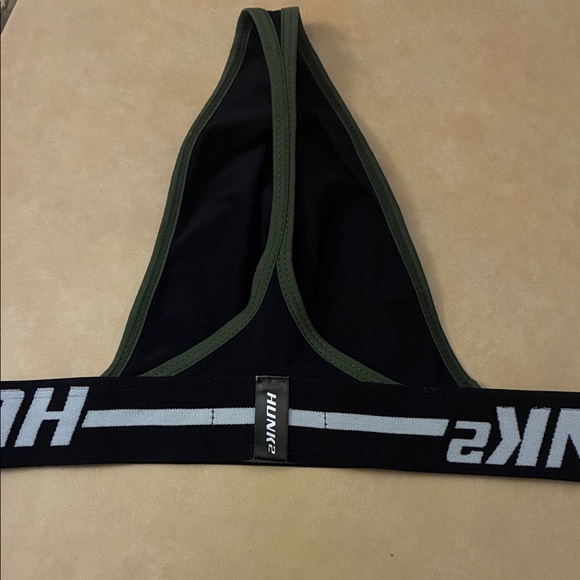 HUNK menswear Black & Olive Green Thong with Branded Waistband L - Picture 4 of 7